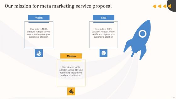 Meta Marketing Service Proposal Ppt PowerPoint Presentation Complete Deck With Slides