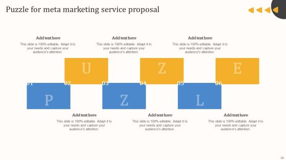 Meta Marketing Service Proposal Ppt PowerPoint Presentation Complete Deck With Slides