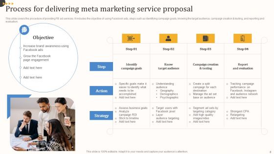 Meta Marketing Service Proposal Ppt PowerPoint Presentation Complete Deck With Slides