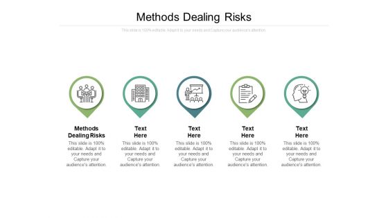 Methods Dealing Risks Ppt PowerPoint Presentation Show Slides Cpb
