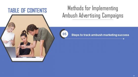 Methods For Implementing Ambush Advertising Campaigns Ppt PowerPoint Presentation Complete Deck With Slides