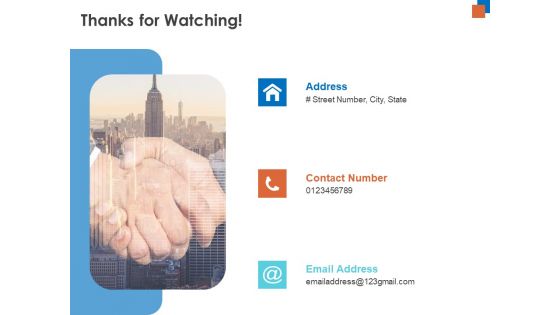 Micro Macro Environment Research Thanks For Watching Ppt Portfolio Infographic Template PDF