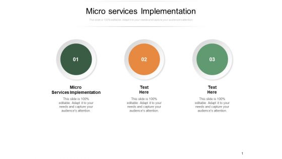 Micro Services Implementation Ppt PowerPoint Presentation Infographic Template Styles Cpb Micro Services Implementation Ppt PowerPoint Presentation Infographic Template Styles Cpb