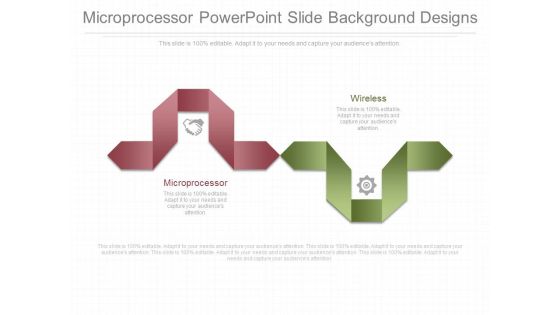 Microprocessor Powerpoint Slide Background Designs