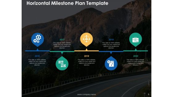 Milestone Plan Ppt PowerPoint Presentation Complete Deck With Slides