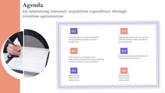 Minimizing Customer Acquisition Expenditure Through Retention Optimization Ppt PowerPoint Presentation Complete Deck With Slides