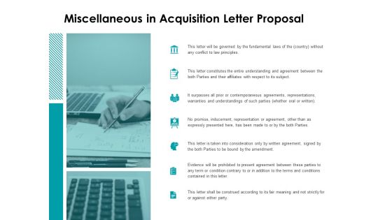 Miscellaneous In Acquisition Letter Proposal Ppt Powerpoint Presentation Infographics Layout