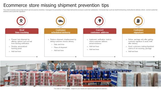 Missing Shipment Ppt PowerPoint Presentation Complete Deck With Slides