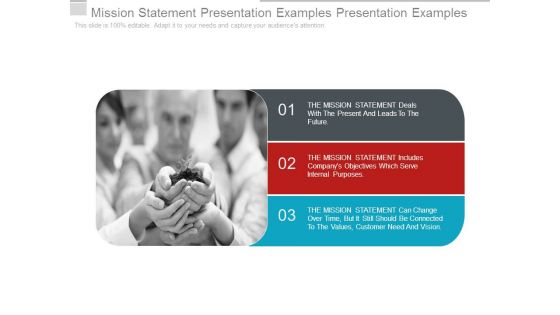 Mission Statement Presentation Examples Presentation Examples