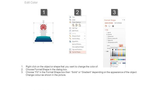 Mission To Achieve The Goal Powerpoint Slides