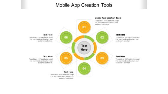 Mobile App Creation Tools Ppt PowerPoint Presentation File Visual Aids Cpb Pdf