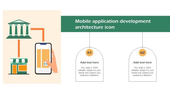 Mobile Application Development Architecture Icon Portrait PDF Mobile Application Development Architecture Icon Portrait PDF