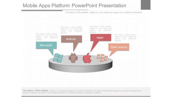 Mobile Apps Platform Powerpoint Presentation