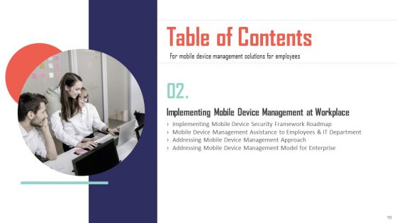 Mobile Device Management Solutions For Employees Ppt PowerPoint Presentation Complete Deck With Slides