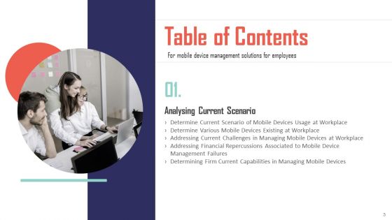 Mobile Device Management Solutions For Employees Ppt PowerPoint Presentation Complete Deck With Slides