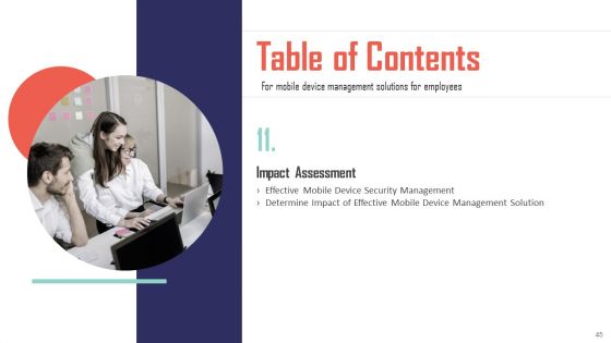 Mobile Device Management Solutions For Employees Ppt PowerPoint Presentation Complete Deck With Slides