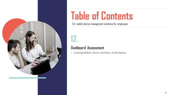 Mobile Device Management Solutions For Employees Ppt PowerPoint Presentation Complete Deck With Slides