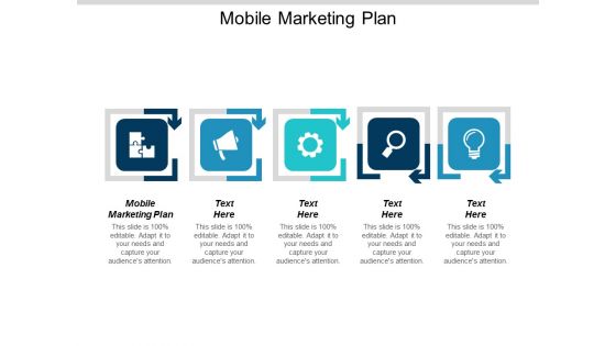 Mobile Marketing Plan Ppt Powerpoint Presentation Topics Cpb