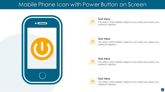 Mobile Phone Icon Ppt PowerPoint Presentation Complete With Slides