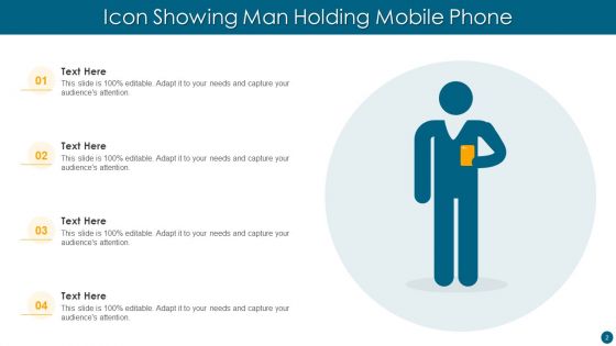 Mobile Phone Icon Ppt PowerPoint Presentation Complete With Slides
