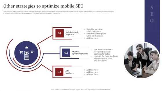 Mobile Search Engine Optimization Plan Other Strategies To Optimize Mobile SEO Microsoft PDF
