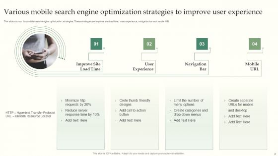Mobile Search Engine Optimization Ppt PowerPoint Presentation Complete With Slides