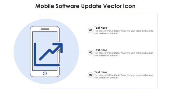 Mobile Software Update Vector Icon Ppt Infographic Template Slide PDF