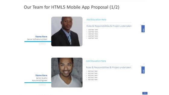 Mobile Web App Proposal Template Ppt PowerPoint Presentation Complete Deck With Slides