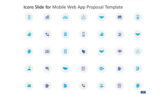 Mobile Web App Proposal Template Ppt PowerPoint Presentation Complete Deck With Slides