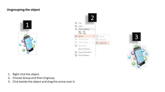Mobile With Apps For Technology And Communication Powerpoint Template
