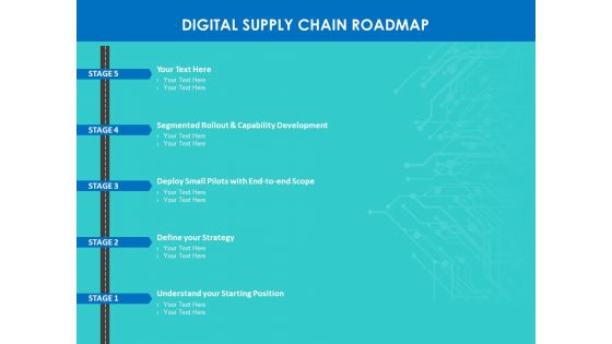 Modifying Supply Chain Digitally Digital Supply Chain Roadmap Ppt PowerPoint Presentation Styles Graphics PDF