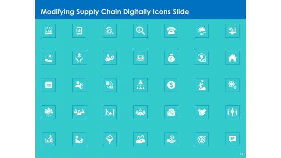 Modifying Supply Chain Digitally Ppt PowerPoint Presentation Complete Deck With Slides