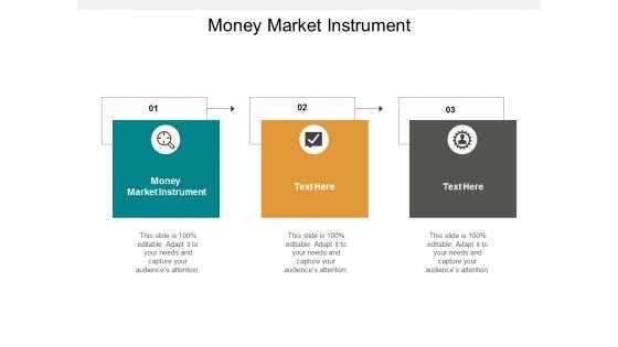 Money Market Instrument Ppt PowerPoint Presentation Model Slide Portrait Cpb