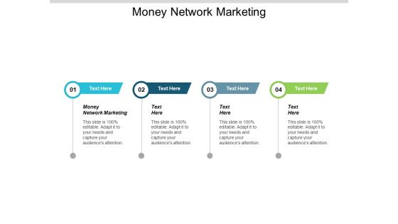 Money Network Marketing Ppt PowerPoint Presentation Show Outline Cpb