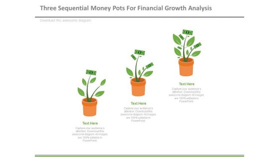 Money Plants For Financial Growth Analysis Powerpoint Slides Money Plants For Financial Growth Analysis Powerpoint Slides