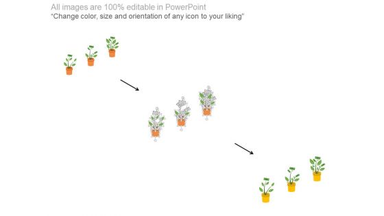 Money Plants For Financial Growth Analysis Powerpoint Slides