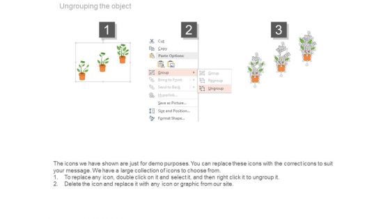 Money Plants For Financial Growth Analysis Powerpoint Slides