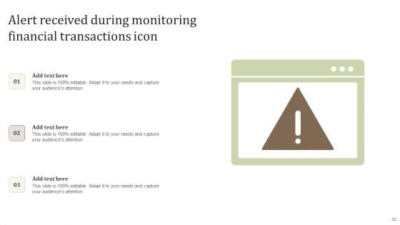 Monitoring Financial Transactions Ppt PowerPoint Presentation Complete Deck With Slides