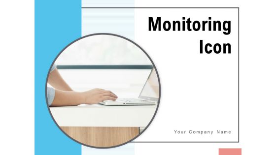 Monitoring Icon Exclamation Location Magnifying Glass Ppt PowerPoint Presentation Complete Deck