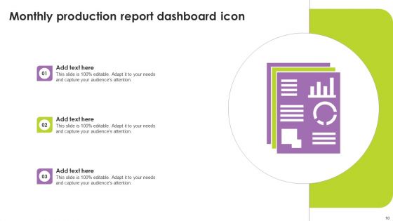 Monthly Production Summary Ppt PowerPoint Presentation Complete Deck With Slides