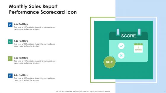 Monthly Sales Report Ppt PowerPoint Presentation Complete With Slides