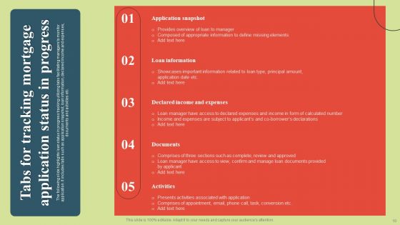 Mortgage Progression Status Wd Ppt PowerPoint Presentation Complete Deck With Slides