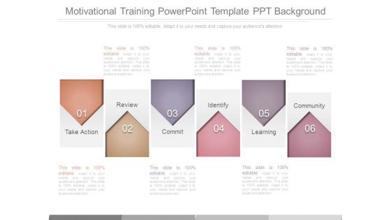 Motivational Training Powerpoint Template Ppt Background