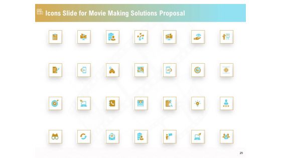 Movie Making Solutions Proposal Ppt PowerPoint Presentation Complete Deck With Slides