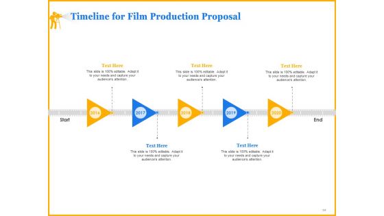 Movie Production Proposal Template Ppt PowerPoint Presentation Complete Deck With Slides