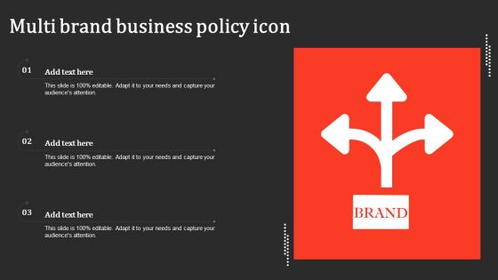 Multi Brand Business Policy Icon Graphics PDF Multi Brand Business Policy Icon Graphics PDF