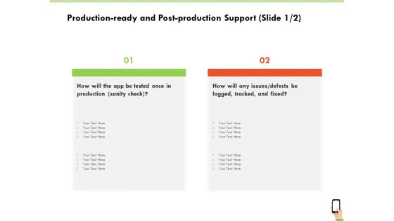 Multi Channel Online Commerce Production Ready And Post Production Support Defects Brochure PDF