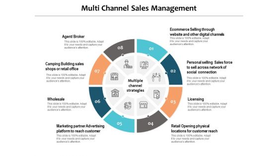 Multi Channel Sales Management Ppt PowerPoint Presentation Show Information