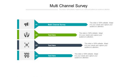 Multi Channel Survey Ppt PowerPoint Presentation Infographic Template Graphics Cpb