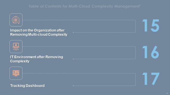 Multi Cloud Complexity Management Ppt PowerPoint Presentation Complete With Slides